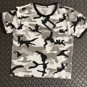 W short Tee BlK